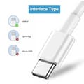Miniatyrbillede 3 af 5: (Pow yeah!) 2025 Nyeste Model Biloplader til iPhone 16 15 Pro USB A til USB C Kabel til Carplay Kabel Oplader Opladningskabel Type C til