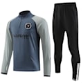 Miniatyrbilde 1 av 2: 2425 Ny høst/vinter Miami Soccer treningsklær langarmet trøyesett Dark gray 2XL
