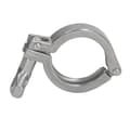 Rostfritt stål 304 Trippelklämma 1 stift fixtur vingmutter för 38 mm slangrör