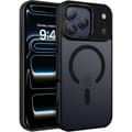 iPhone 17 Pro Max -kuori – Magsafe-himmeä kuori – Musta Musta black