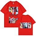 Pikkukuva 1 / 2: Taylor Swift -fanipaita Painettu T-paita Paita Pusero Aikuisten kokoelma Taylor Swift T-paita Unisex red M