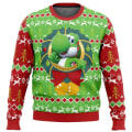 Miniatyrbillede 1 af 2: Julegave Juletrøje Go-Kart Juletrøje Gave Julemand Trøje Tegneserie Mænds Sweatshirt Efterår og Vinter Fleece Hoodie style 4 M