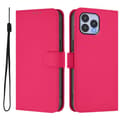 Wiko T60 / Cubot P80 Solid Color PU-deksel - Beskyttende flip-deksel Rose Red