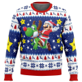 Miniatyrbild 1 av 2: Julgåva Jultröja Go-Kart Jultröja Gåva Tomte Pullover Cartoon Herrtröja Höst och Vinter Fleece Hoodie style 1 XS