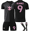 Pikkukuva 1 / 2: 2025 uusi Messi No.10 Miami jalkapallopaita lyhythihainen setti aikuisille ja lapsille No.9 SUAREZ M