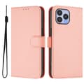 Wiko T60 / Cubot P80 Solid Color PU-deksel - Beskyttende flip-deksel Pink