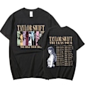 Miniatyrbillede 1 af 2: Sort Multi-Style Taylor Swift Fan T-Shirt Trykt T-Shirt Skjorte Pullover Voksen Kollektion Taylor Swift T-Shirt Tilgængelig i Forskellige Stilarter style 5 S