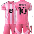Pikkukuva 1 / 2: 2526 UUSI! Miami No. 10 Messi Kotiasu Aikuisten ja Lasten Yhdistelmäsetti NO.10 MESSI 22