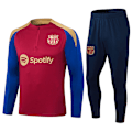 Miniatyrbillede 1 af 2: 2425 Efterår/Vinter Fodbold Træning Uniformer Voksen og Børnesæt Pre-Match Fodbold Uniformer Red 12