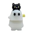 Ghostees Mystery Phone Buddy - Spök Blind Box för Mobiltelefon Little black cat