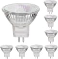 12V 35W Halogenlampor MR11 GU4 Spot Sockel Varmvit, Dimbar, 8-pack 35W