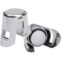 2-pack Vakuumproppar för Champagneflaskor i Rostfritt Stål, Silver