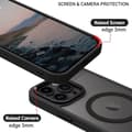 iPhone 12 PRO MAX Skal – Magsafe Frostat Skal – Mörkgrön green