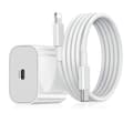 3-pack 2 m Lightning-laddningskabel och dataöverföringssladd, 2 USB-C till Lightning-kablar, 3-pack 2 m vit snabbladdningskabel 3-PACK 2M charging cable