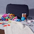 Miniatyrbillede 4 af 7: Sætsy med 24 trådfarver - 98 dele, Inkluderer flere tilbehør, Multicolor