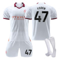 Pikkukuva 1 / 2: 23-24 Manchester City Vieraspaita Manchester City Jalkapalloasu Aikuisten ja Lasten Urheiluvaatteet NO.47 FODEN 2XL