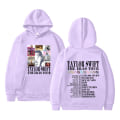 Miniatyrbillede 1 af 4: 2023 Julegave Taylor Swift Fans Hoodie Efterår og Vinter Mænds og Kvinders Sweatshirt Julejakke Light purple M