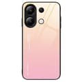 Xiaomi Redmi Note 13 4G Skal - Härdat Glas+PC+TPU Skyddande Telefonskal, Stötsäkert Skal Multicolor Style B