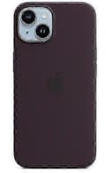 Silikonskal Kompatibelt med iPhone 14 - Mjuk Touch, Stötsäkert, Slimmat Skyddsskal Elderberry