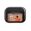 Trådlösa Bluetooth-hörlurar, brusreducerande Bluetooth-hörlurar, fullfärgsskärm In-Ear-hörlurar, kompatibla med iPhone och Android. A9pro Svart A9pro Black