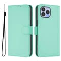 Wiko T60 / Cubot P80 Solid Color PU-deksel - Beskyttende flip-deksel Mint Green