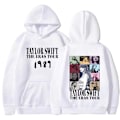 Miniatyrbillede 1 af 2: Tylor Ers r 0 Ccert r Crewc Taylor Swift 1989 Hoodie Sweatshirt til Mænd og Kvinder white M
