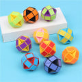 Miniatyrbild 2 av 5: 6 st/set Vikbar Magisk Ormlinjal Pussel Stressreducerande Kub Lek Sak Barnfödelsedagspresent Godispåsar Skolbelöning 6pcs Color random