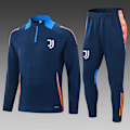 Miniatyrbild 1 av 2: 2425 Nya Argentina Bayern Portugal Lika Halv Dragkedja Jacka Vuxen Fotboll Uniform Set Juve/Blue M