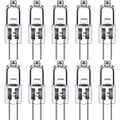 G4 Halogenlampor 20W 12V Varmvit 10-pack, 20W Halogenstiftlampor 10 st 20W 10pcs