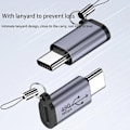 Miniatyrbilde 5 av 7: USB-adaptersett 5-pakning, Type C Micro USB til Lightning Mini-adaptere Kompatible med Android iOS-enheter