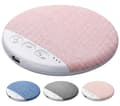 Bluetooth-kuddehögtalare med vitt brus-timer Trådlöst sömnstöd med stereobas Privata sömnhörlurar Rosa Pink