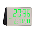Miniatyrbild 4 av 4: 12/24h väckarklocka LED-skärm USB snooze-funktion bordsskiva sovrum