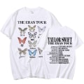 Miniatyrbild 1 av 2: Vit Multi-Style Taylor Swift Fan T-shirt Tryckt T-shirt Skjorta Pullover Vuxen Kollektion Taylor Swift T-shirt Finns i Olika Stilar style 1 S