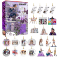 Miniatyrbillede 1 af 5: 2023 Taylor Swift Fans Julekalender med 24 Dages Nedtælling til Jul - Vedhængs Blind Box Julegave style 2