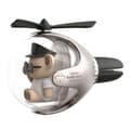 Miniatyrbillede 1 af 5: Flyvende Kugle Bil Aroma Diffuser Bil Luftfriskere Ventilationsclips Luftudtag Ventilationsfriskere Silvery
