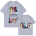 Pikkukuva 1 / 2: Taylor Swift -fanipaita Painettu T-paita Paita Pusero Aikuisten kokoelma Taylor Swift T-paita Unisex gray XL