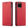 FORWENW iPhone 11 Pro Max 6,5 tum Fantasy Series Silkeslen Läderplånboksfodral 2019 Modell Multicolor Red