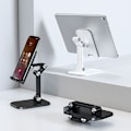 Miniatyrbild 2 av 4: Tech-Protect Z3 Universal Stativhållare Smartphone & Läsplatta Grå grå
