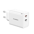 Miniatyrbild 2 av 11: Choetech Väggladdare 65W GaN 2xUSB-C - Vit