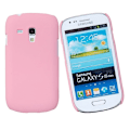 Miniatyrbild 1 av 3: Baksidesskal till Samsung Galaxy S3 mini i8190 (Rosa) Rosa