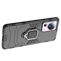 Miniatyrbild 10 av 11: Xiaomi 13 Lite Mobilskal Ring Armor Magnetic Hållare - Svart