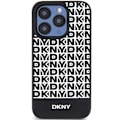 Miniatyrbild 3 av 8: DKNY iPhone 15 Pro Mobilskal Magsafe Läder Printed Pattern Svart