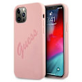 Miniatyrbild 1 av 8: Guess iPhone 12 Pro Max Skal Script Vintage - Rosa Rosa