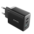 Miniatyrbild 3 av 10: Joyroom Snabbladdare 2x USB-C USB-A 32W - Svart