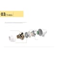 Pikkukuva 4 / 8: Langsdom JM23 in-ear kuulokkeet handsfreellä - Rose Gold