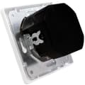 Miniatyrbillede 3 af 7: LogiLink Vägguttag 230V med 2xUSB 2.1A Vit