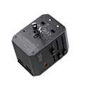Miniatyrbild 6 av 11: Choetech Reseladdare 30W USB-C USB-A US EU UK Svart