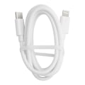 Miniatyrbild 2 av 3: USB-C till Lightning kabel PD 20W 3A C291 1m - Vit BOX