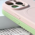 Miniatyrbild 4 av 7: iPhone 14 Pro Mobilskal MagSafe Silikon - Blå