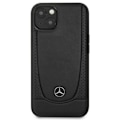 Miniatyrbild 3 av 8: Mercedes iPhone 15 Plus Mobilskal Läder Urban - Svart Svart